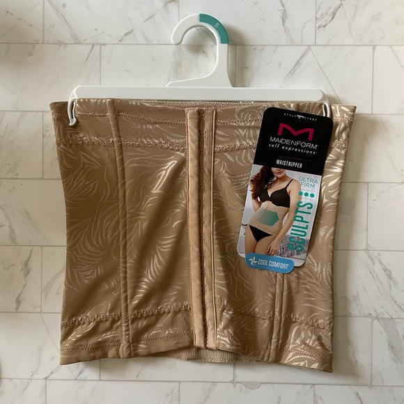 Maidenform Firm Control Waist Cincher Size Small Tan, NWT - Picture 4 of 4